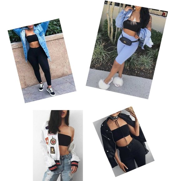 3pcs SET Strapless Bandeau Padded Tube Top Bra Stretch Non-slip - Picture 7 of 9